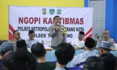 Polres Metro Tangerang Kota Gelar Acara Ngopi Kamtibmas sebagai Pendekatan Humanis kepada Masyarakat