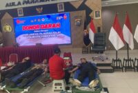 Ketua Pokja Wartawan Gunung Kaler, Kresek Sb-Alex mengungkapkan rasa bangganya bisa ikut berpartisipasi bersama jajaran Polresta Tangerang