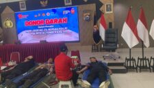 Ketua Pokja Wartawan Gunung Kaler, Kresek Sb-Alex mengungkapkan rasa bangganya bisa ikut berpartisipasi bersama jajaran Polresta Tangerang