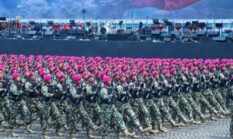 Marinir TNI AL Jadi Sorotan dalam Gladi Bersih Spektakuler HUT ke-80 TNI