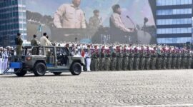 Perayaan HUT TNI ke -80 Tahun.(Foto.Istimewa)
