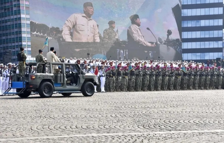 Perayaan HUT TNI ke -80 Tahun.(Foto.Istimewa)