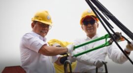 Pemkot Jakpus Turunkan Kabel Fiber Optik di Jalan HOS Cokroaminoto Menteng 