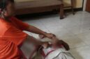 Rekonstruksi Istri di Kebon Jeruk Potong Alat Vital Suami (Foto.Istimewa)
