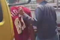 Polsek Metro Penjaringan Amankan Pak Ogah di Exit Tol Sunda kelapa diduga terlibat pemalakan terhadap sopir truk (Foto: istimewa)