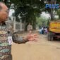 Wali Kota Jakarta Pusat Drs. Arifin M.AP menyoroti buruknya kondisi Jalan Karet Pasar Baru Barat, Kelurahan Karet Tengsin, Tanah Abang