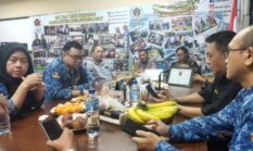 Kasudin Kominfotik Jakpus Rachmat, Kunjungi Markas Pokja PWI Jakpus