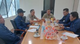 Kunjungan itu dipimpin Ketua Pokja, Rudolf Simbolon, bersama jajaran pengurus.