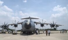 Presiden Prabowo Serahkan Airbus A400M kepada TNI di Pangkalan Udara Halim