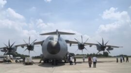 Pesawat Airbus A400M/MRTT Alpha 4001 (Foto.Istimewa)