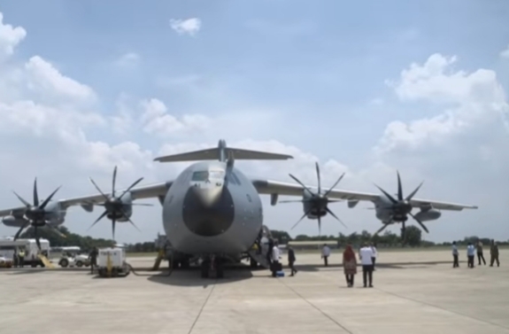 Pesawat Airbus A400M/MRTT Alpha 4001 (Foto.Istimewa)