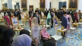 Dalam upacara yang berlangsung penuh khidmat, Presiden Prabowo secara resmi menganugerahkan gelar Pahlawan Nasional kepada sepuluh tokoh bangsa (Dok.Isitimewa)