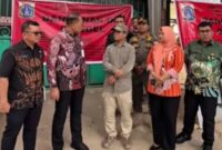 Walikota Jakarta Pusat Arifin tegur pengawas proyek dan segel mati bangunan tidak berizin (Foto.Istimewa)