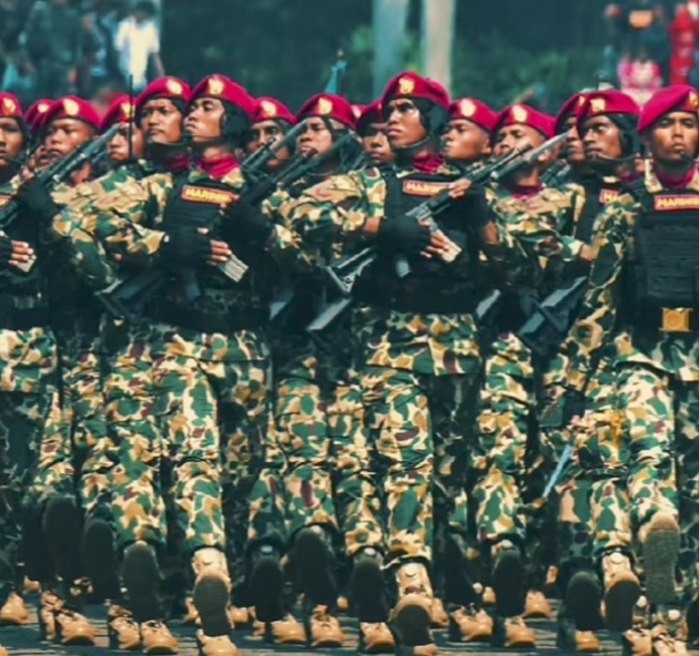 Prajurit Korps Marinir (Foto: dok. Marinir)
