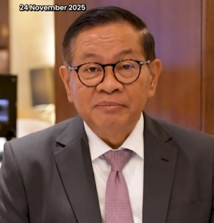 Foto tangkapan layar video tiktok gubernur DKI Jakarta Pramono anung