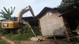 Ilustrasi pengosongan lahan (dok.istimewa)