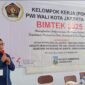 Kesit B. Handoyo ketua PWI DKI jakarta dalam sambutanya dalam acara Bimtek PWI jakarta Pusat mengucapkan dan mengapresiasi keberadaan Yayasan Rumah Pena Nusantara (YPRN) sebagai donatur tunggal dalam acara tersebut.