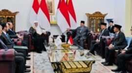 Presiden Prabowo Terima Sekjen MWL, Bahas Perdamaian Global dan Kerja Sama Pelayanan Haji (Foto.istimewa)
