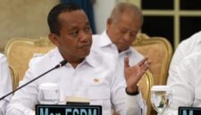 Menteri ESDM Bahlil Lahadalia di sidang kabinet paripurna di istana negara (Foto:istw)