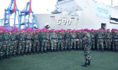 TNI AL Lepas Satgas Zeni Marinir untuk Penanganan Pascabencana di Aceh dan Sumatera