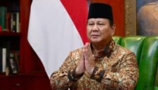 Presiden RI Prabowo Subianto saat mengucapkan Natal 2025  (Foto:Ist)