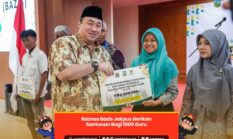 Hari Guru, Baznas Bazis Jakpus Beri Santunan kepada Guru Sudin Pendidikan Wilayah 1 dan 2