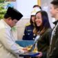 Presiden Prabowo Beri Penghargaan Atlet SEA Games 2025, Tegaskan Komitmen Dukung Olahraga Nasional (Foto:Istw)
