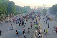 Tangkapan layar CFD Kota Bekasi (Dok.Rakyat Bekasi)