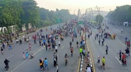 Tangkapan layar CFD Kota Bekasi (Dok.Rakyat Bekasi)