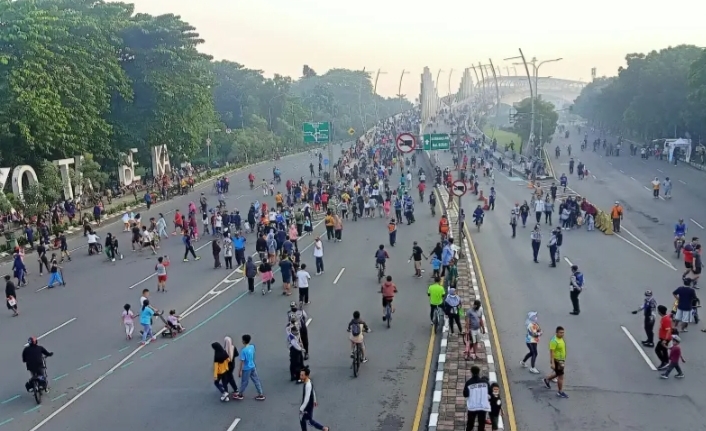 Tangkapan layar CFD Kota Bekasi (Dok.Rakyat Bekasi)