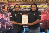 Penyerahan SK Pengangkatan Deryy Darmansyah (Dok.Lensapolri)