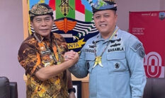 Kepala Zona Tengah Bakamla RI Bahas Keamanan Maritim dengan Gubernur Kaltara