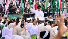Presiden Prabowo Subianto Menghadiri Mujahadah Kubro NU (Foto.Istw)