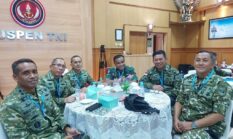 Kadispen Kodaeral IV Batam Hadiri Rakornispen TNI 2026