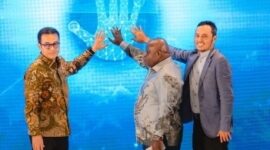 Caption:
Menteri HAM , Wakil Menteri Komunikasi dan Digital , dan Ketua Komisi XIII DPR RI saat Kick Off dan Launching Program Media Pers dan Pembangunan HAM di Indonesia di Hotel Sahid Jaya, Rabu (11/3/2026). Istimewa.