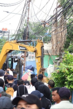 Wakil Wali Kota Jakpus Pimpin Penertiban Rumah Dinas PAM Jaya