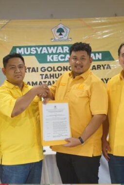 ‎Ahmad Alfan Sah Jadi Ketua Pk Kecamatan Sindang Jaya Partai Golongan Karya Kabupaten Tangerang