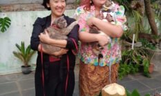 Denok dan Audrey Hadiri Pesta Ultah Bebeck