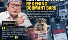 APBN Rp11 Triliun untuk Rekening Massal, BCW: Jangan Cetak Rekening Dormant Baru